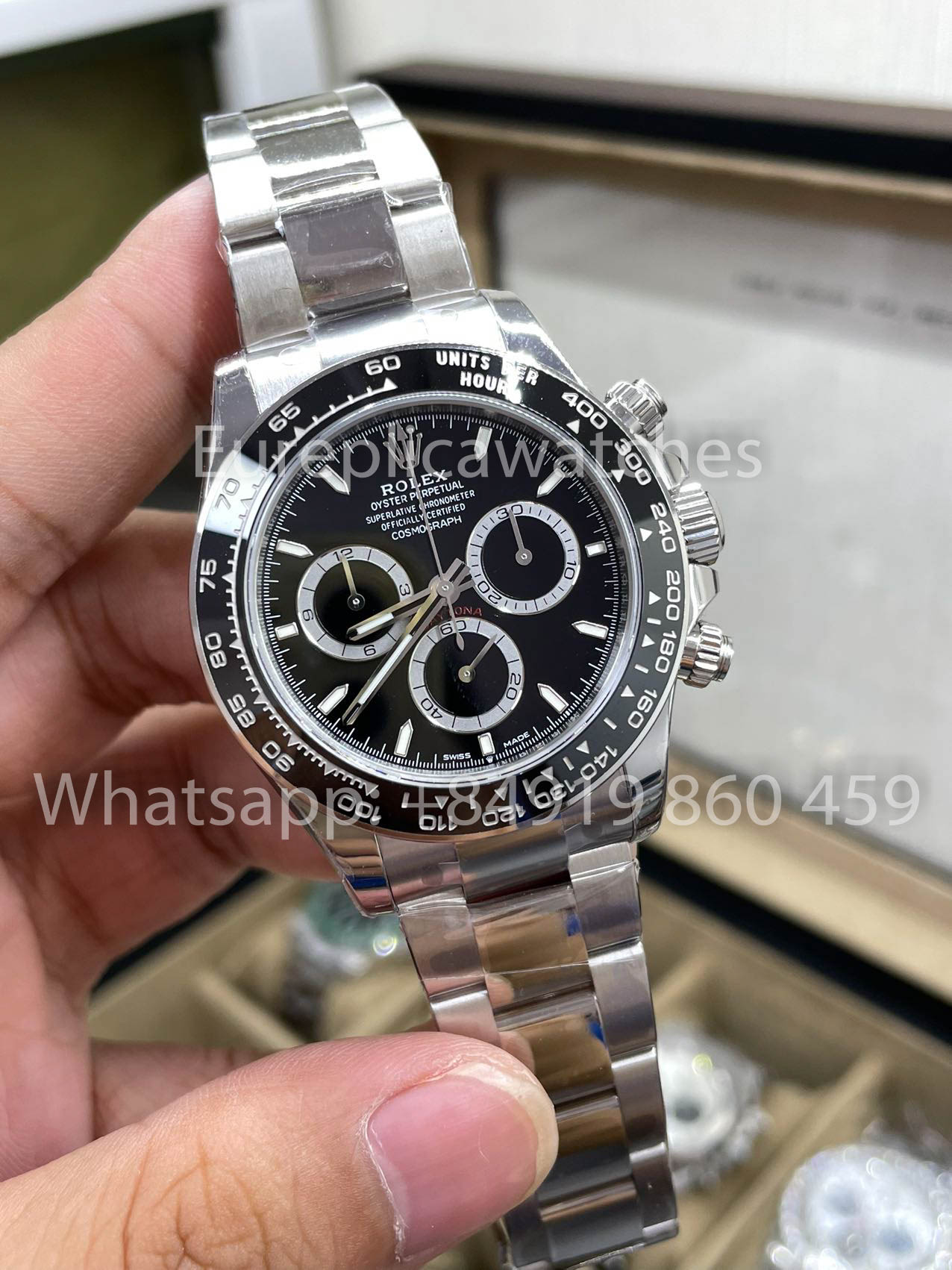 Rolex Cosmograph Daytona 126500ln-0002 1:1 Melhor Clone VS Fabrica Versão mais recente