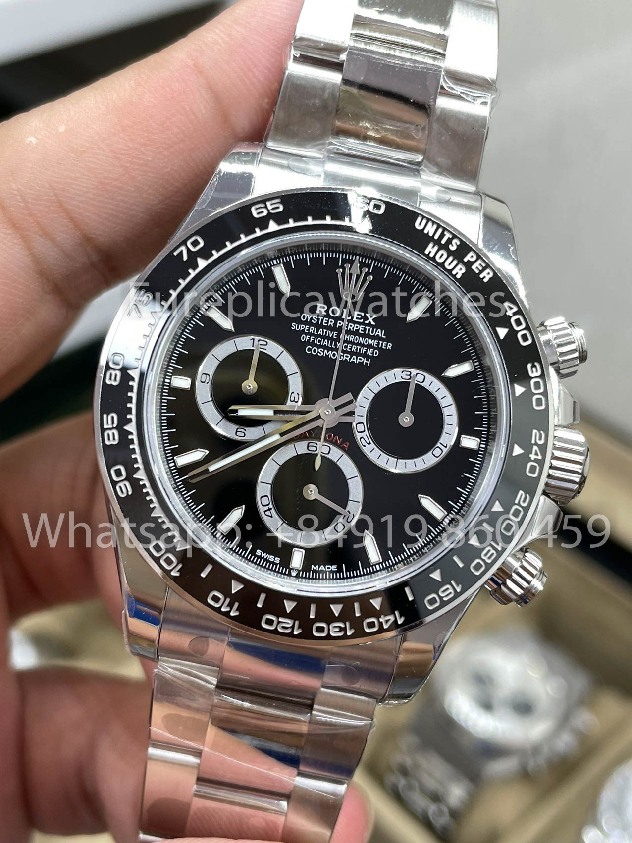 Rolex Cosmograph Daytona 126500ln-0002 1:1 Melhor Clone VS Fabrica Versão mais recente