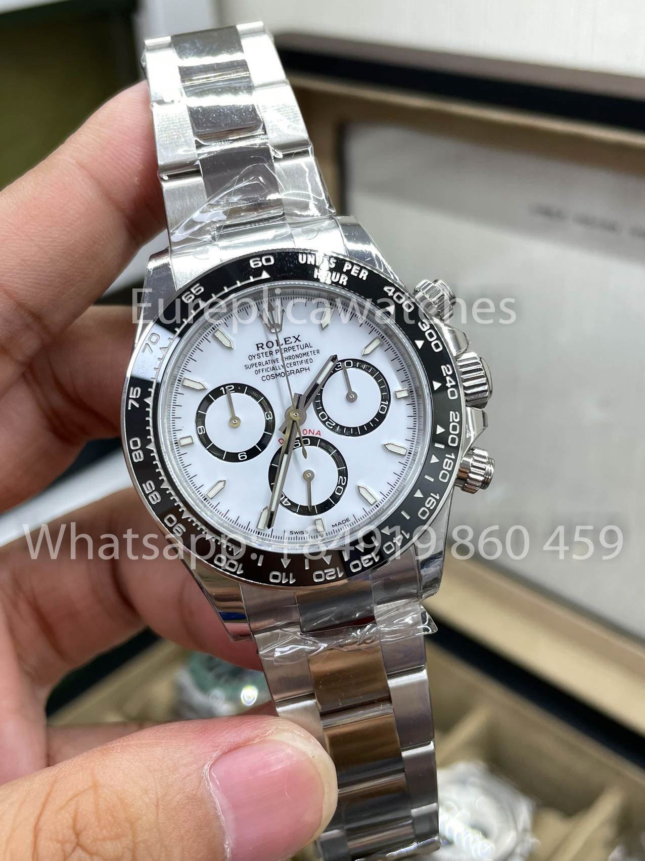 Rolex Cosmograph Daytona 126500ln-0001 1:1 Melhor Clone VS Fabrica Versão mais recente