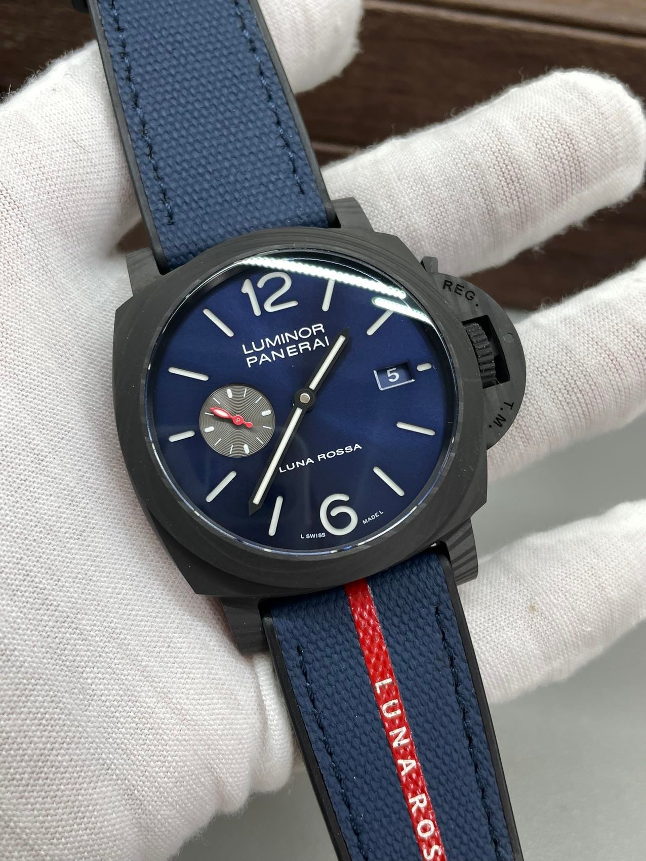 Panerai Luminor PAM01529 Marina Carbotech™ Luna Rossa 1:1 edizione migliore VS Fabbrica
