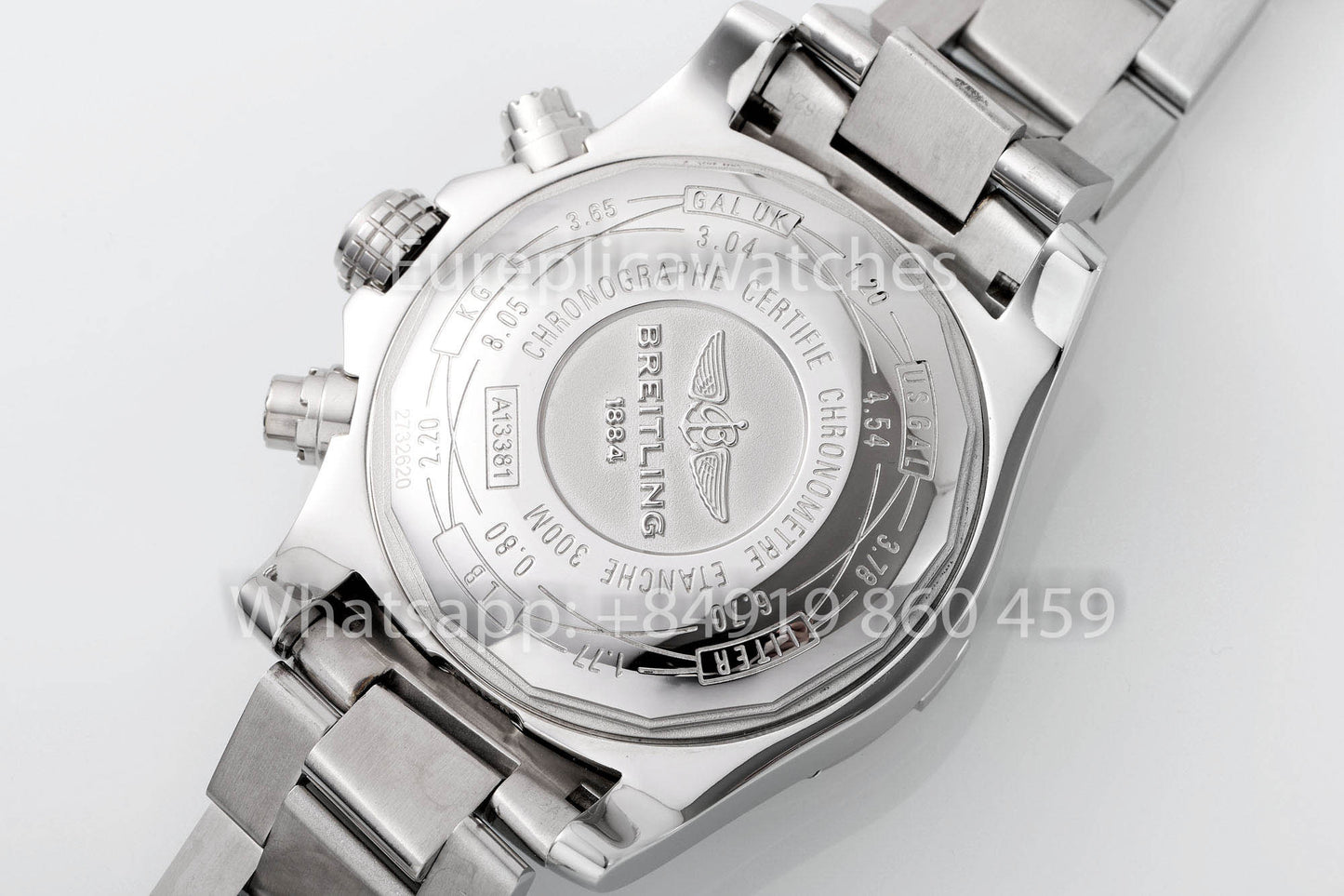 Breitling Avenger A13381111C1A1 acciaio inossidabile Blu 1:1 Best Clone EF Fabbrica