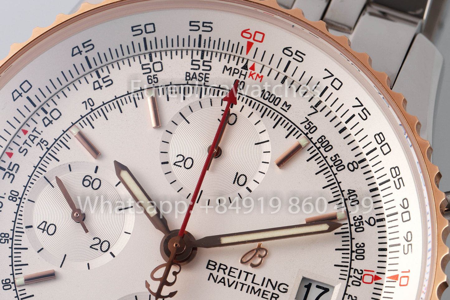 Breitling Navitimer A13324121G1A1 quadrante bianco RS 1:1 Best Clone EF Fabbrica