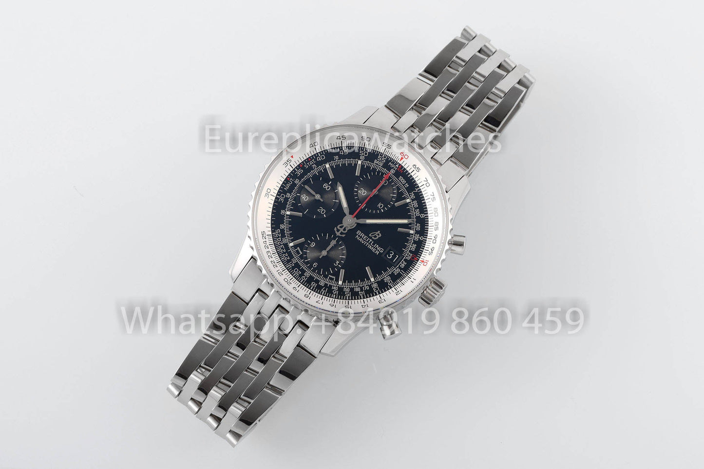 BREITLING Navitimer cronografo 41A13324121B1A1 quadrante nero 1:1 Best Clone EF Fabbrica