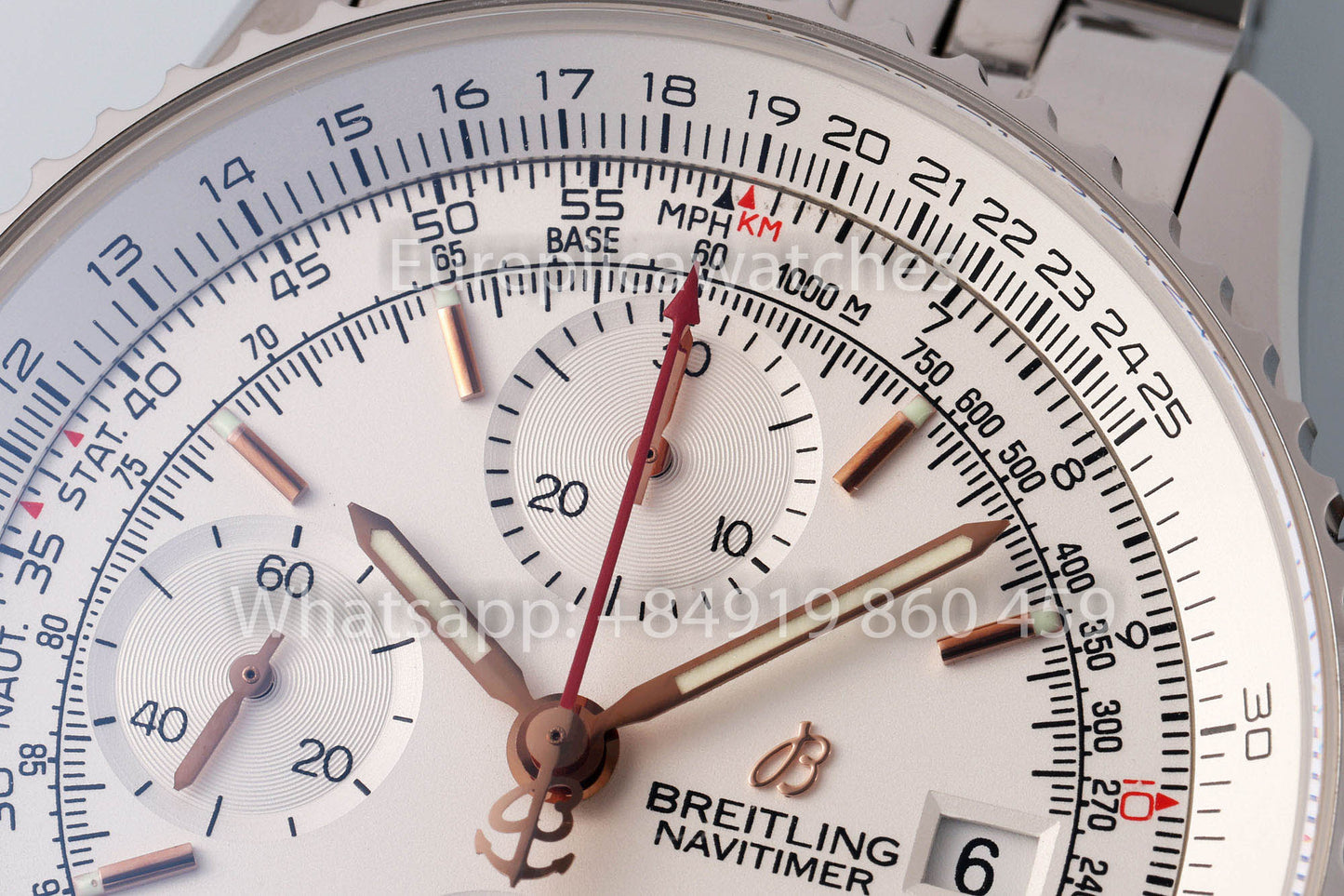 Breitling Navitimer A13324121G1A1 quadrante bianco 1:1 Best Clone EF Fabbrica acciaio inossidabile