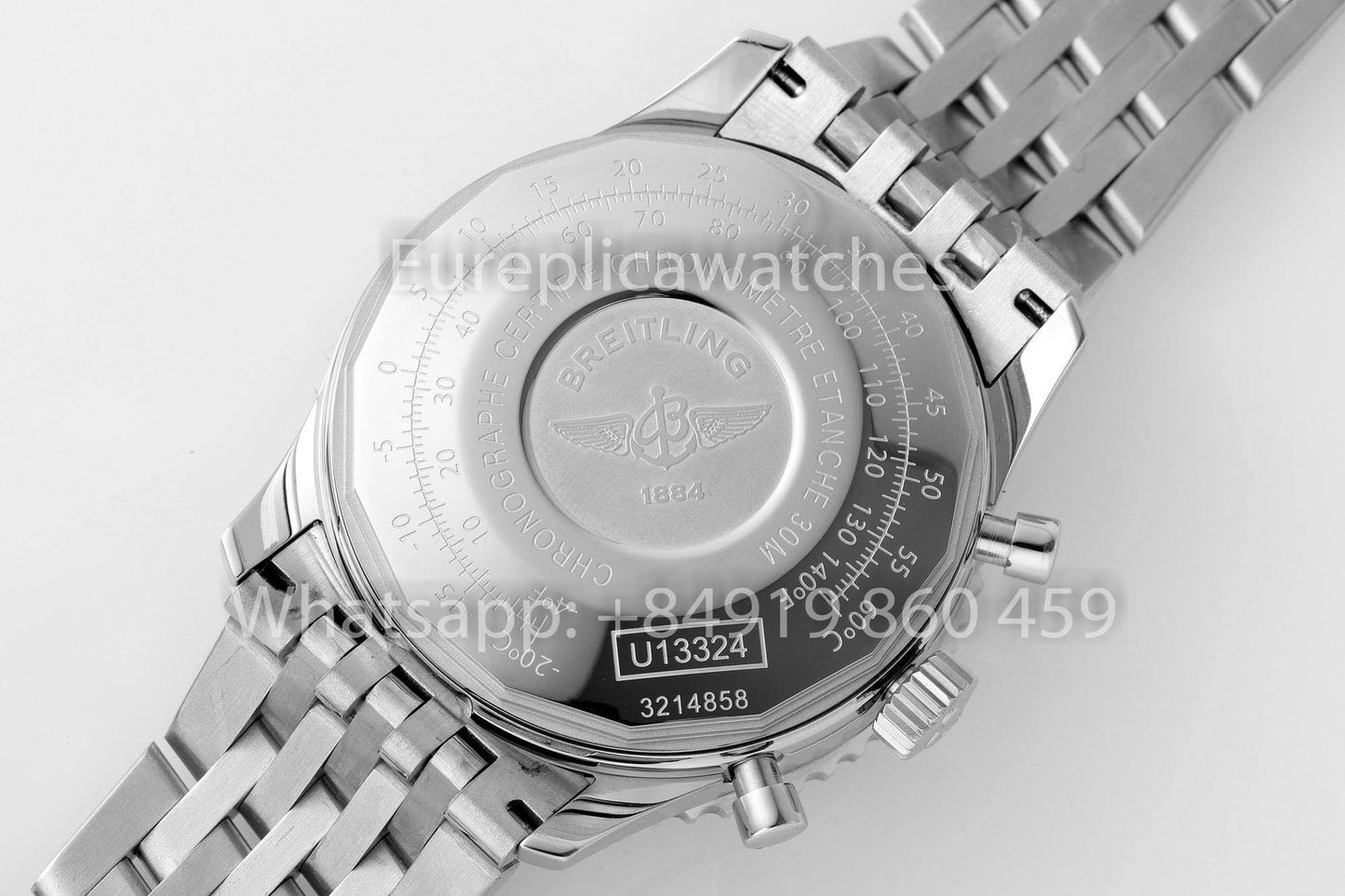 Breitling Navitimer A13324121G1A1 quadrante bianco 1:1 Best Clone EF Fabbrica acciaio inossidabile
