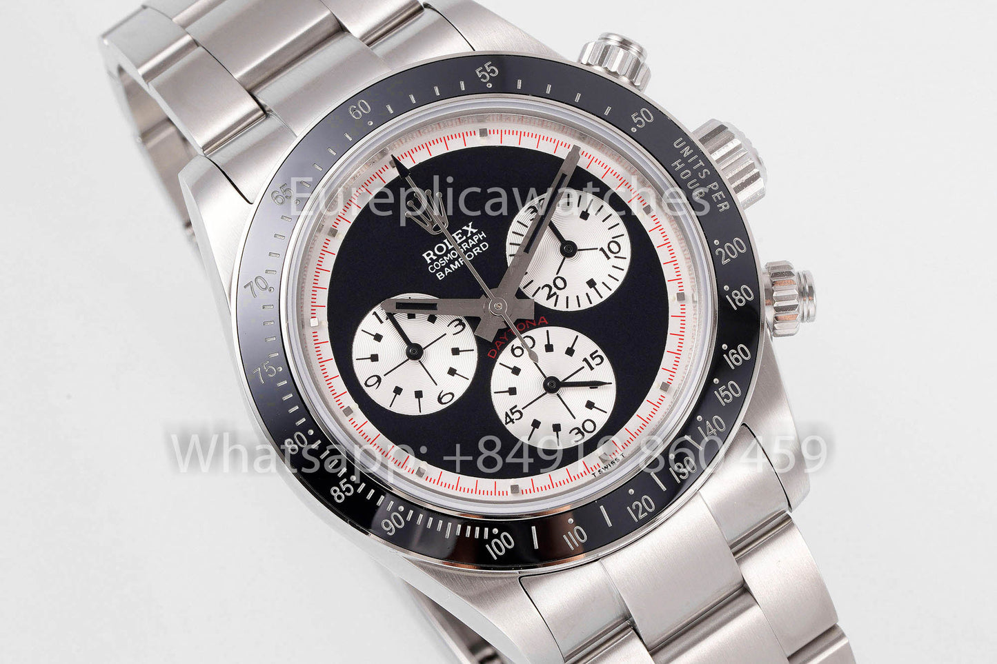 Rolex Daytona Paul Newman cuadrante nero 1:1 Best Clone EF Fabbrica