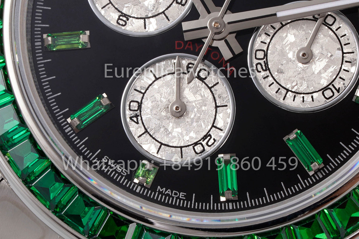 Rolex Daytona Rainbow Verde lunetta 40mm 1:1 Best Clone EF Fabbrica SS
