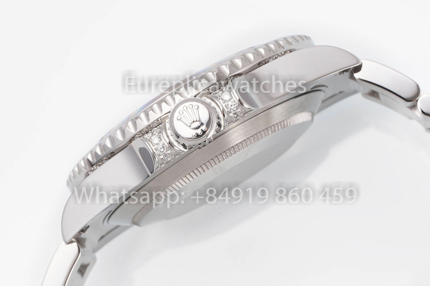 Rolex Submariner Rainbow quadrante nero 1:1 Best Clone EF Fabbrica 3135 movimento