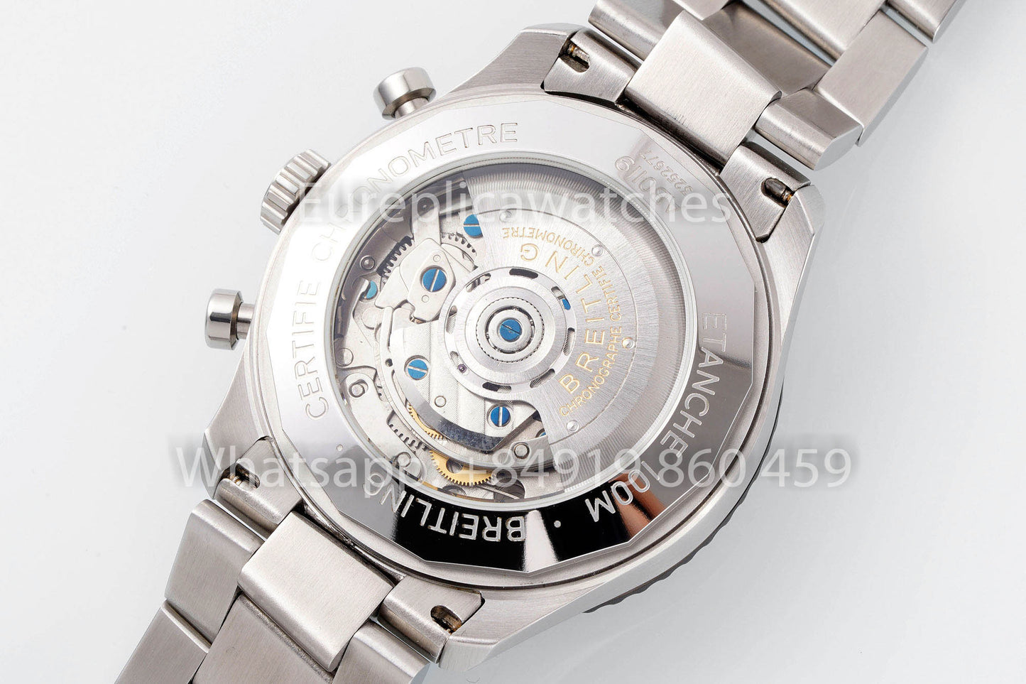 Breitling Aviator 8 AB01194A1B1X1 quadrante nero 1:1 Best Clone EF Fabbrica acciaio inossidabile