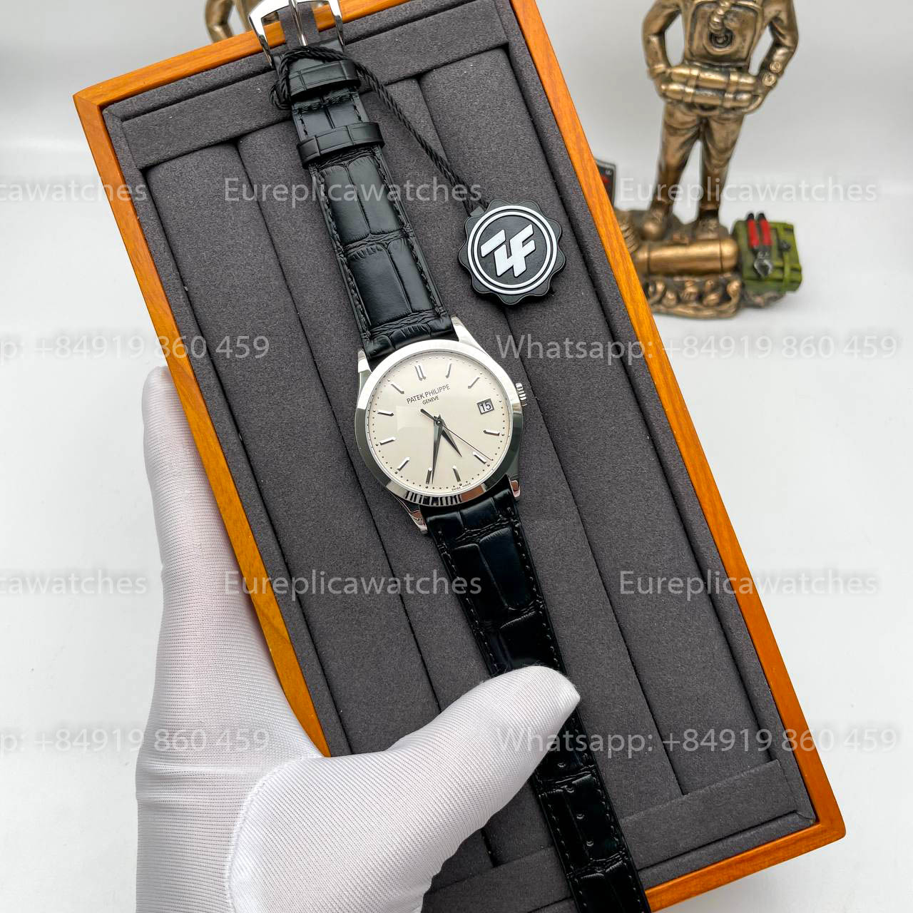 Patek Philippe Calatrava 5296G-010 ZF Fabbrica 1:1 Best Edition Swiss ETA324CS