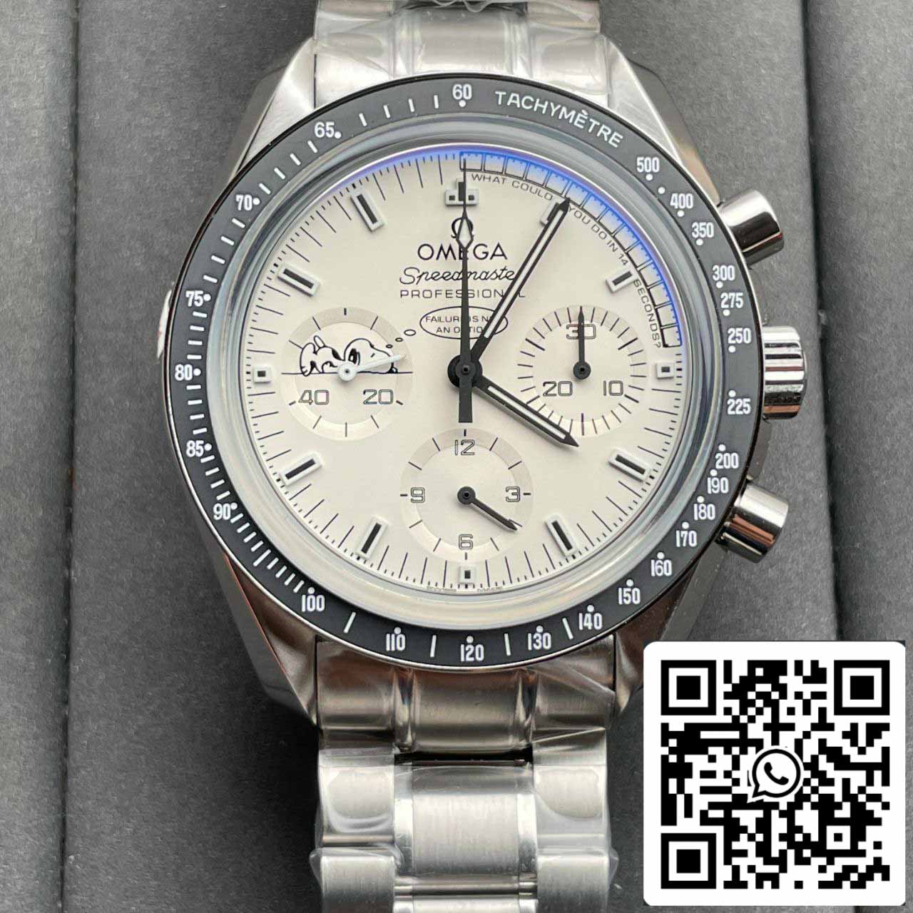 Omega Speedmaster Snoopy Award 311.32.42.30.04.003 1:1 Best Edition N1 Fabbrica White Dial