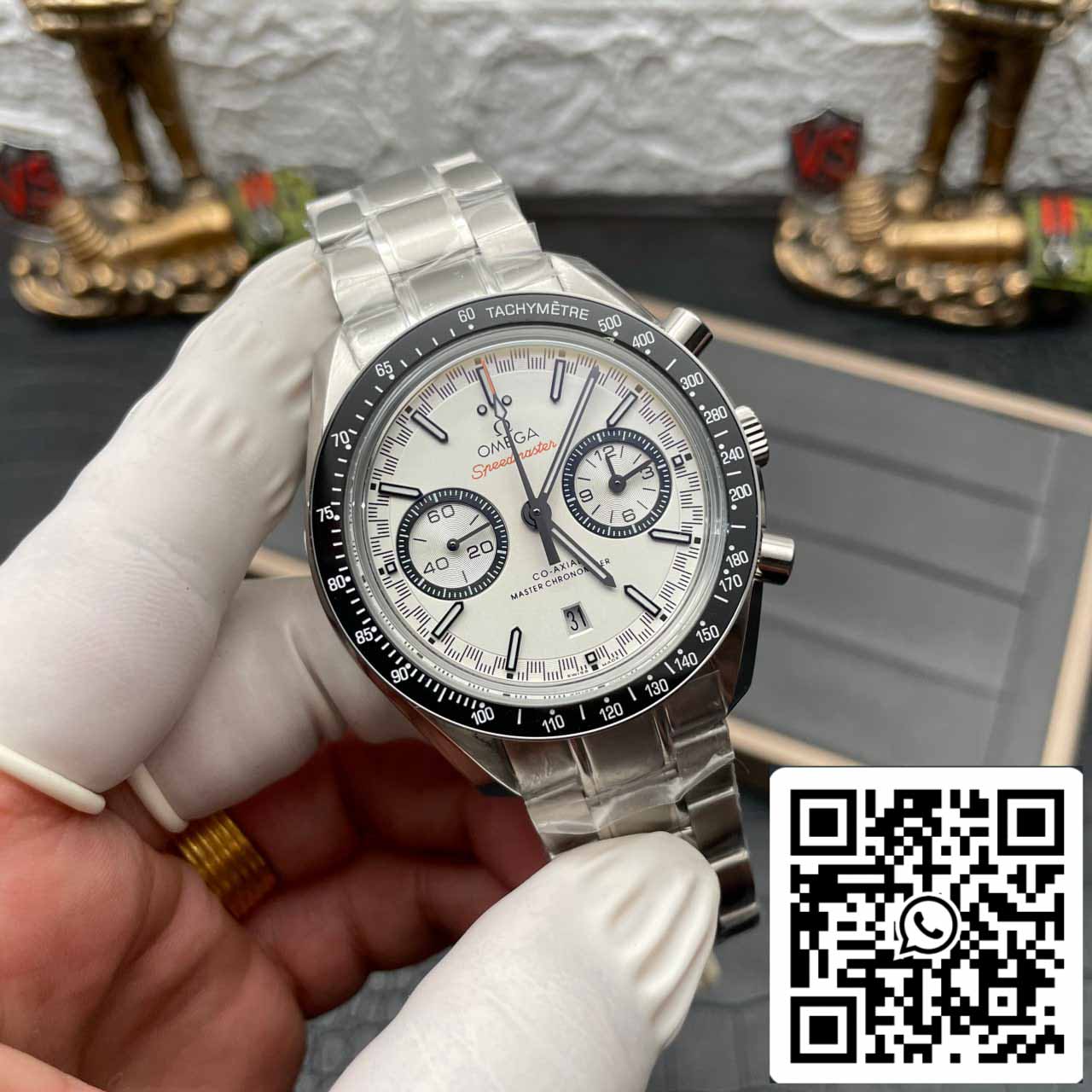 Omega Speedmaster Racing Chronograph 329.30.44.51.04.001 1:1 Best Edition OM Fabbrica Ceramic Bezel