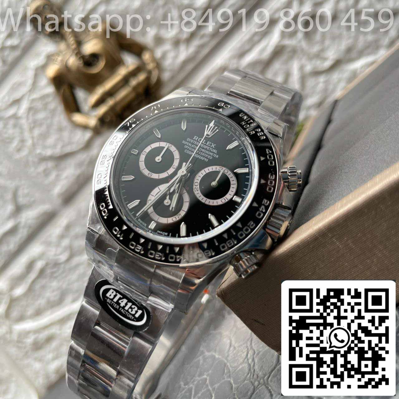 Rolex Cosmograph Daytona M126500ln-0002 New 4131 movimento 1:1 edizione migliore BT Fabbrica