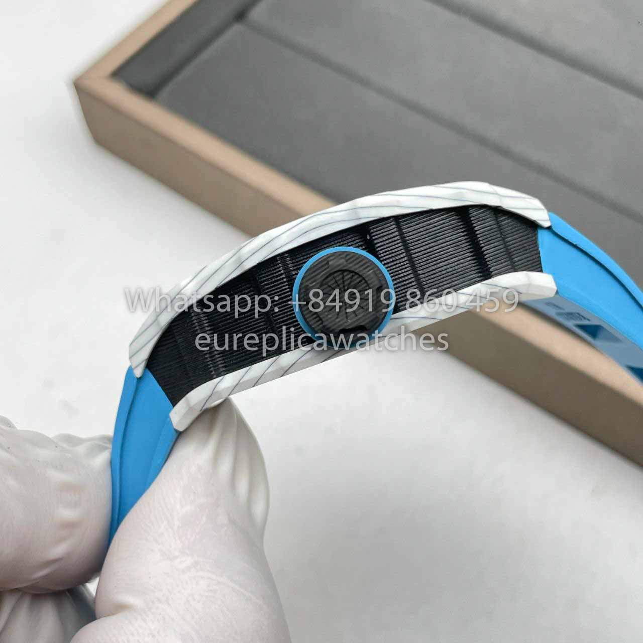 Richard Mille RM12-01 Tourbillon 1:1 Best Edition RM Fabbrica Blue cinturino