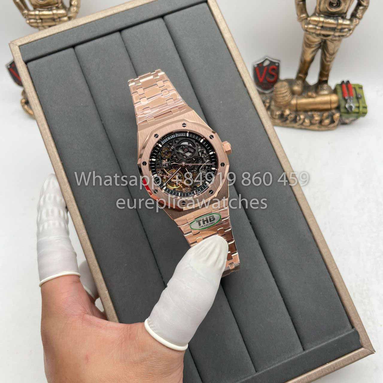 Audemars Piguet Royal Oak 15407OR.OO.1220OR.01 1:1 Top Clone THB Fabbrica, última versión 2024