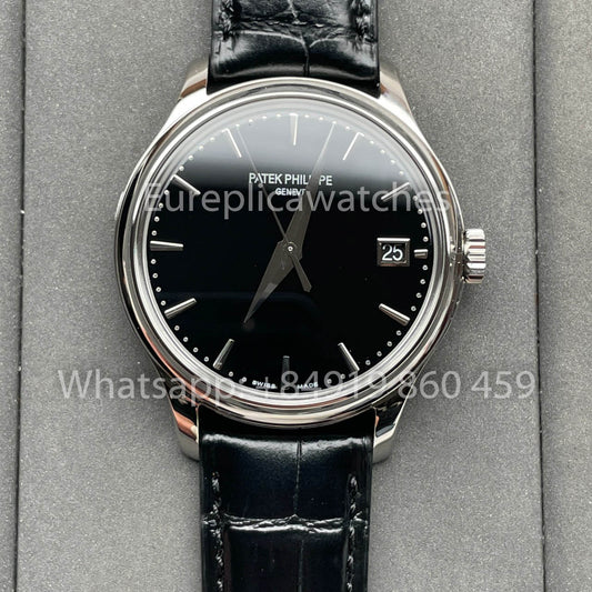 Patek Philippe Calatrava 5227G-010 1:1 edição melhor 3K Fabric quadrante preto