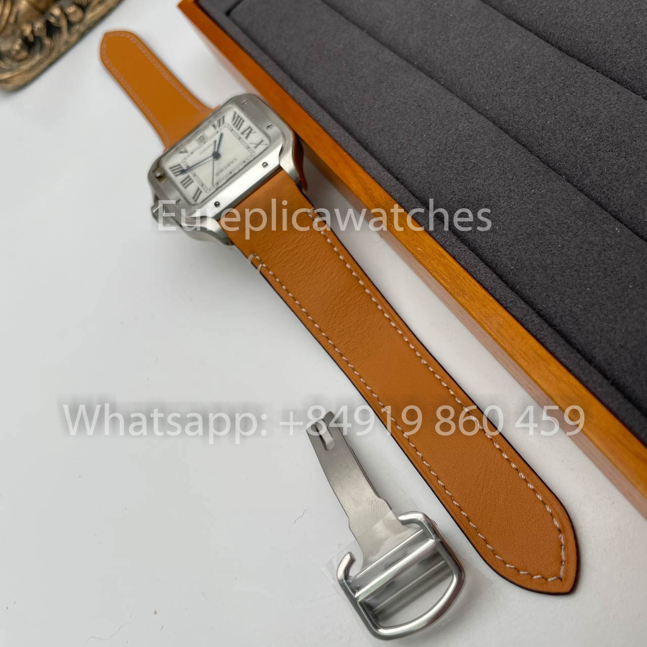 Cartier De Santos WSSA0009 KOR Fabbrica 1:1 Melhor Edição Suíça ETA9015