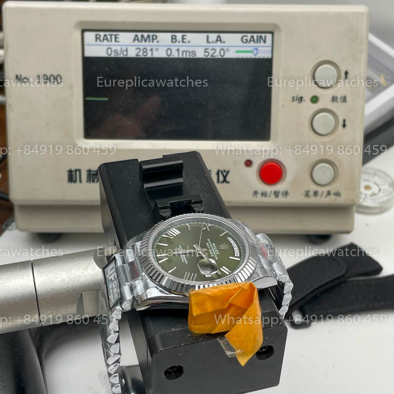 Rolex Day Date 40 m228236-0008 Green Dial 1:1 Best Edition Counterweight Version 183 Gram QF Fabbrica
