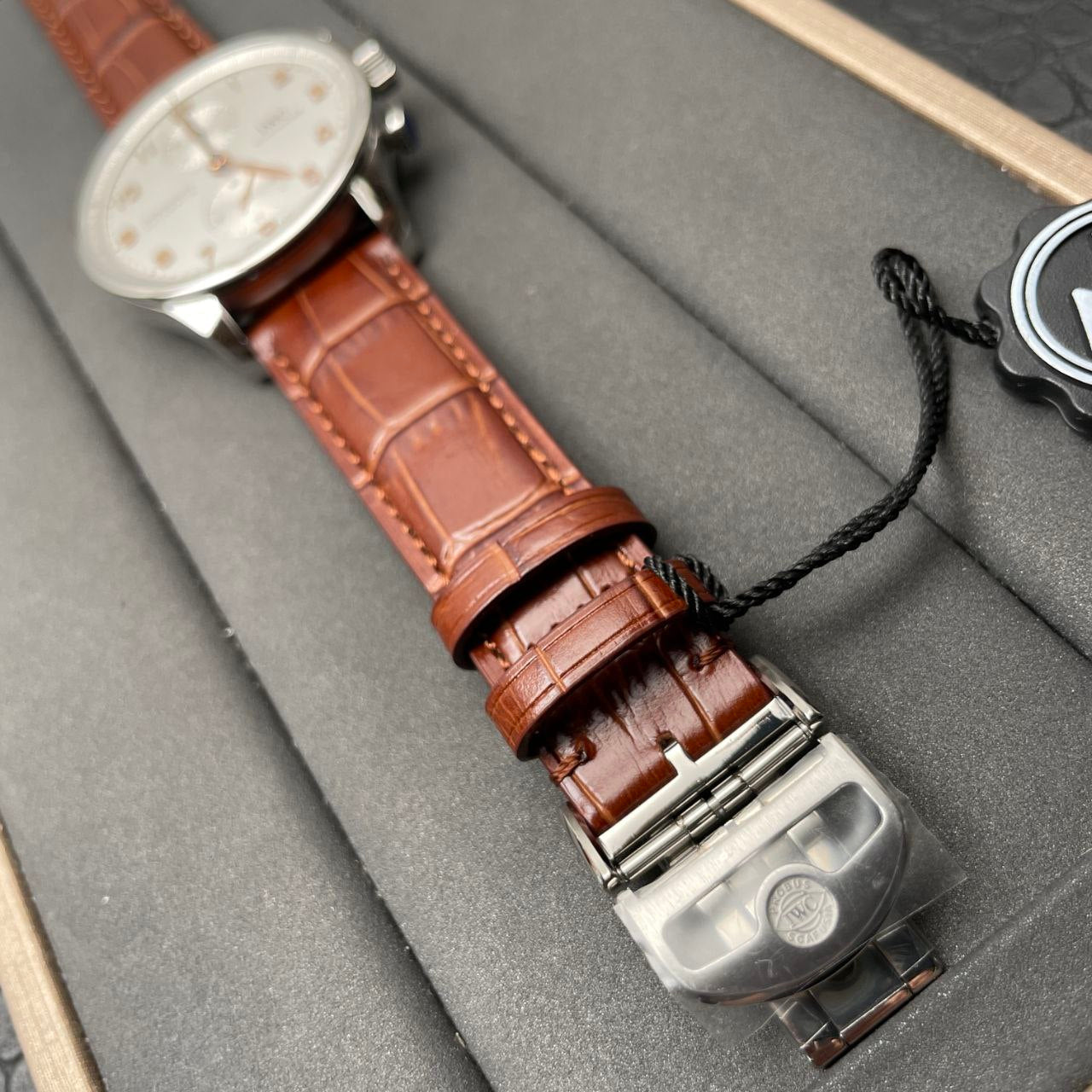 IWC Portugieser IW371604 1:1 Melhor Edição ZF Fabbrica Mostrador Branco