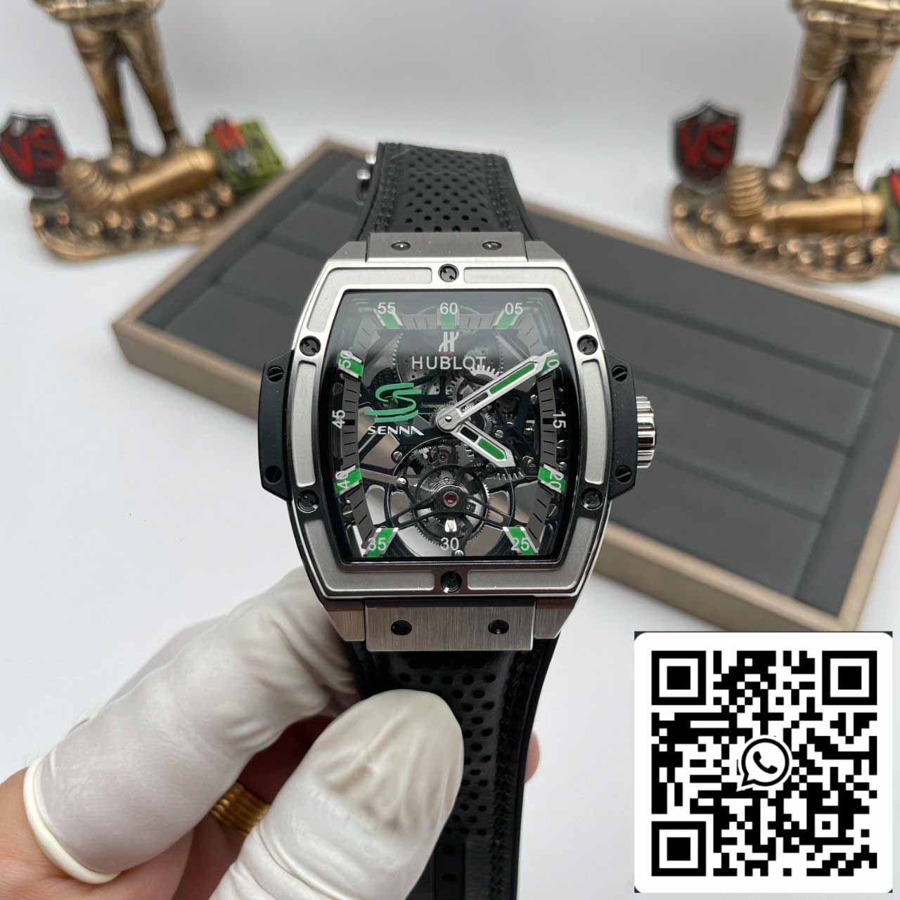 Hublot Masterpiece Tourbillon 906.NX.0129.VR.AES13 1:1 edizione migliore JB Fabbrica Skeletonized Dial Swiss HUB 9006