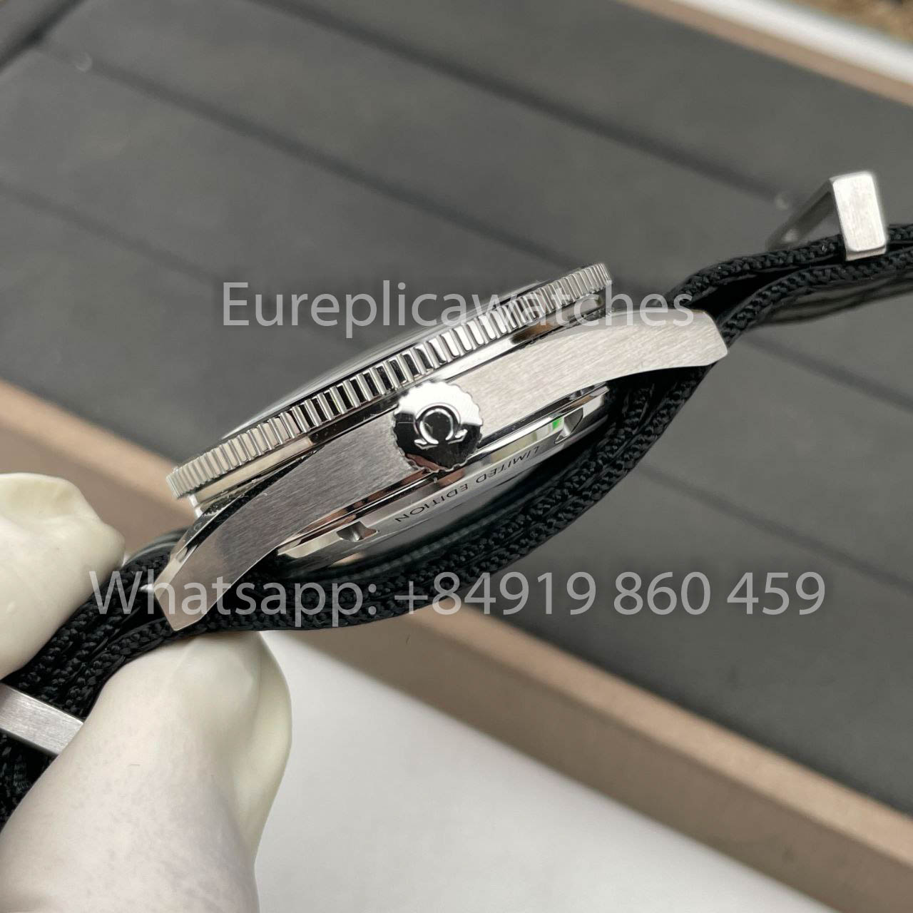 Omega Seamaster Planet Ocean 233.32.41.21.01.001 Omea Spectre Edizione 1:1 VS Fabbrica tecido cinturino