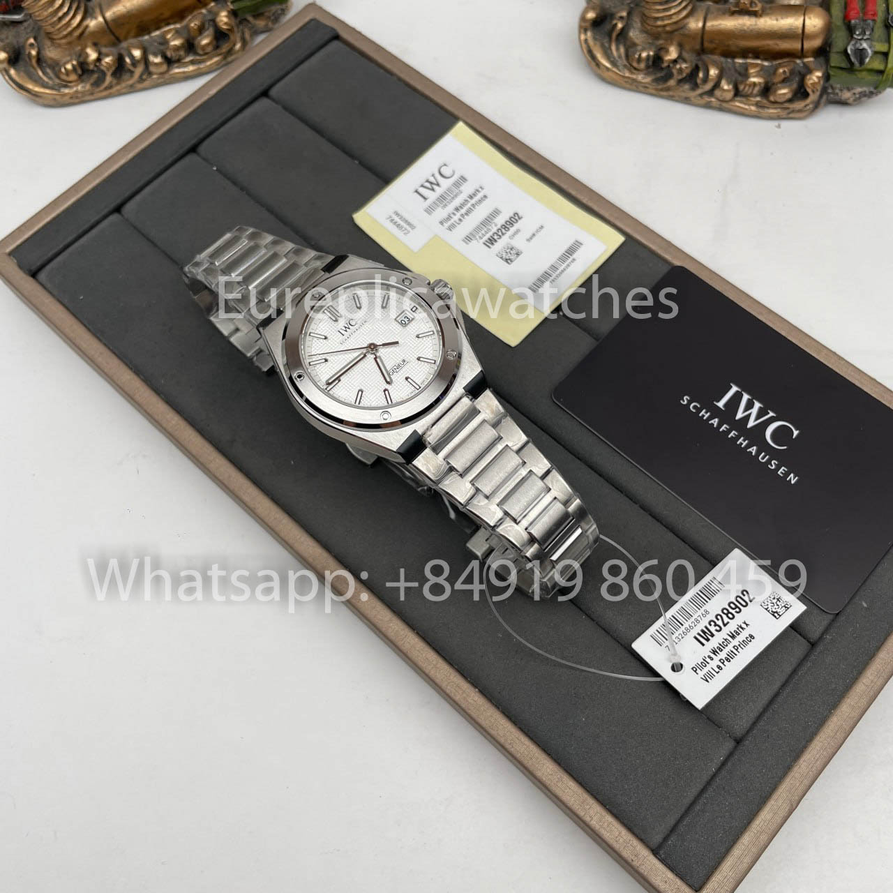 IWC Ingenieur Automatic IW328902 Watch 40mm 1:1 Best Clone V7 Fabbrica White Dial