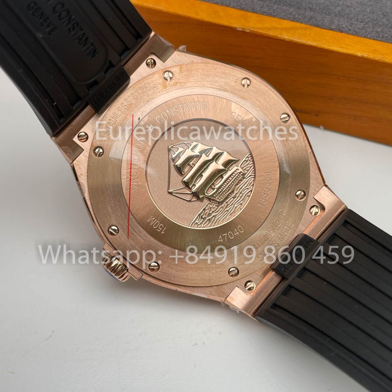 Vacheron Constantin Overseas 42MM 1:1 Best Edition MKS Fabbrica Rose Gold