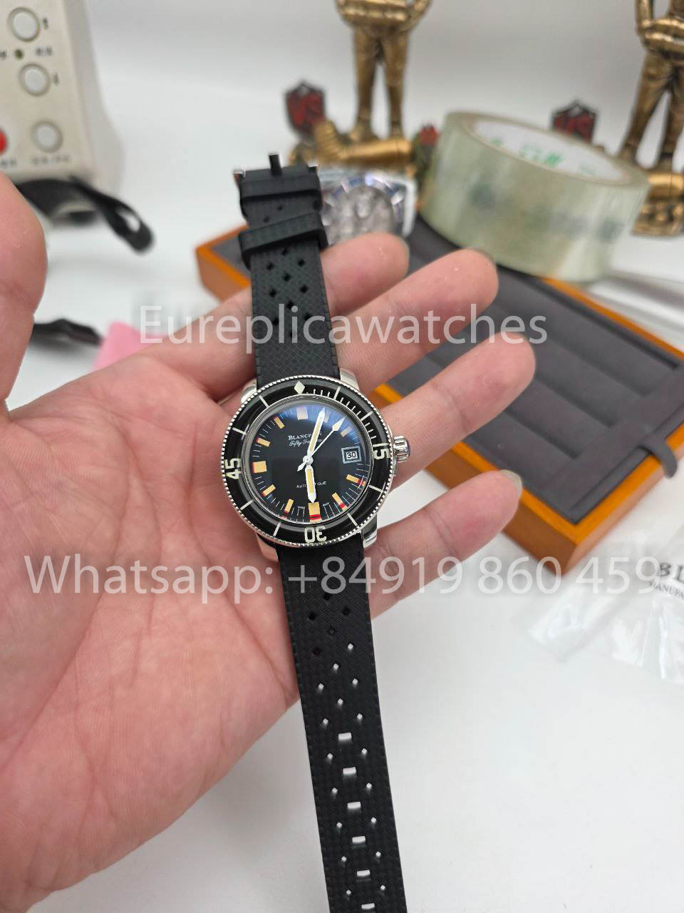 Blancpain Fifty Fathoms Barakuda 5008B 1130 B52A 1:1 Best Edition ZF Fabbrica Black Dial