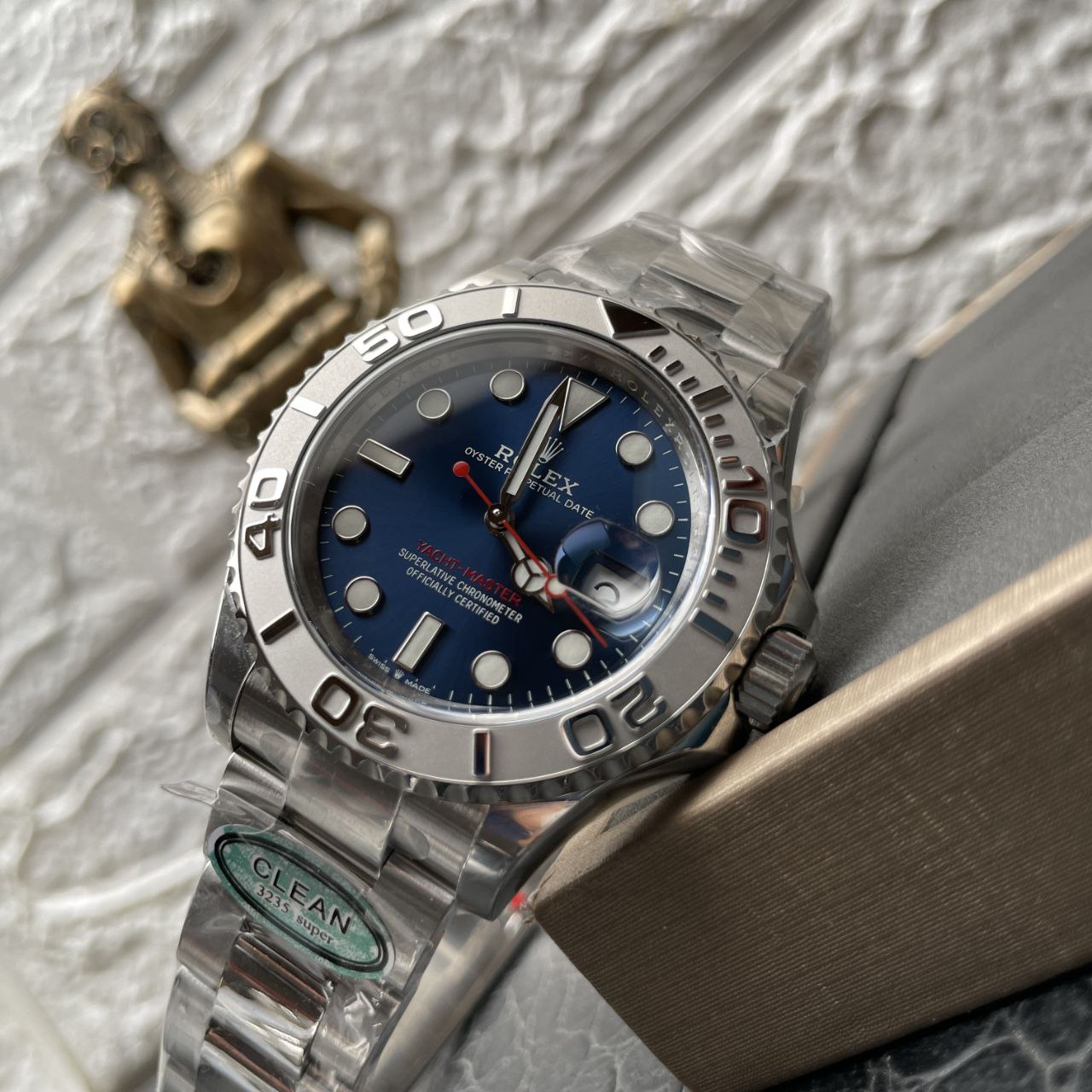 Rolex Yacht‑Master M126622-0002 1:1 edizione migliore Clean Fabbrica quadrante blu newest Versione