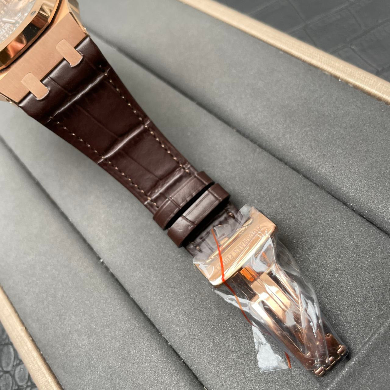 Audemars Piguet Royal Oak Chronograph 26331OR.OO.D821CR.01 1:1 Best Edition OM Fabbrica Rose Gold