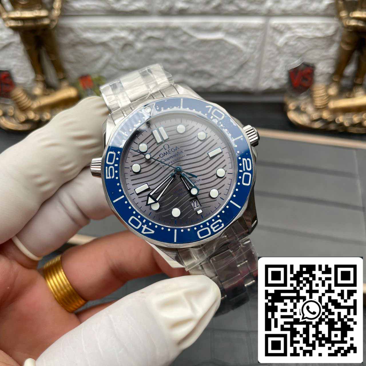 Omega Seamaster 210.30.42.20.06.001 1:1 edizione migliore VS Fabbrica Gray quadrante Swiss ETA8800