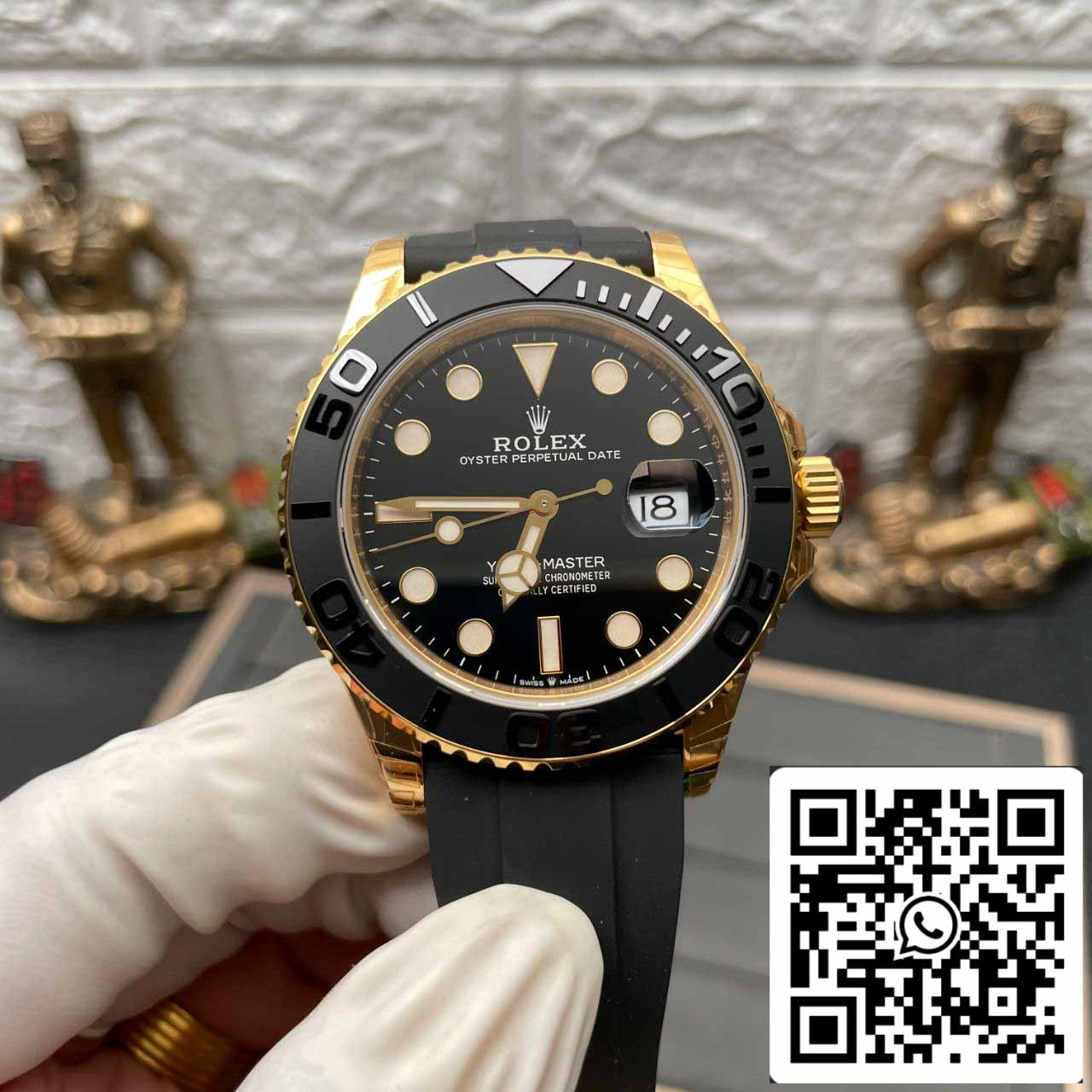 Rolex Yacht‑Master M226658-0001 1:1 edizione migliore Clean Fabbrica Yellow Oro