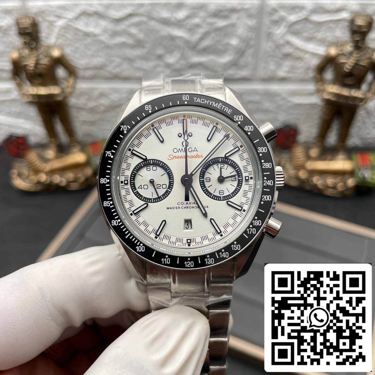 Omega Speedmaster Racing Chronograph 329.30.44.51.04.001 1:1 Best Edition OM Fabbrica Ceramic Bezel