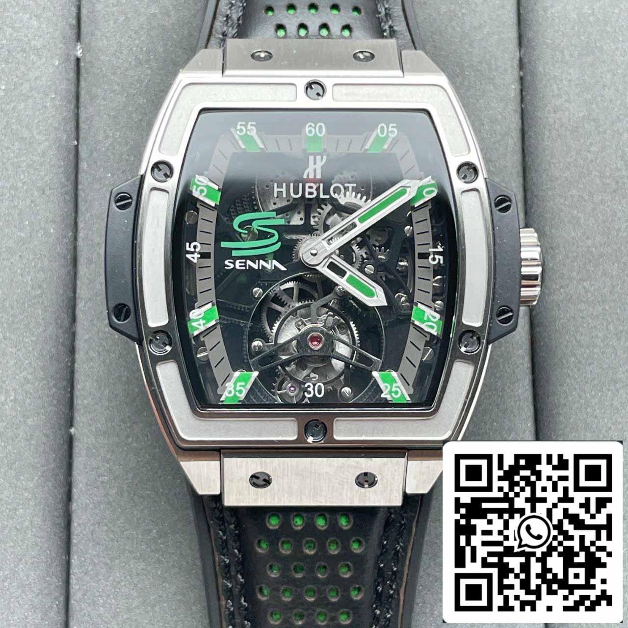 Hublot Masterpiece Tourbillon 906.NX.0129.VR.AES13 1:1 edizione migliore JB Fabbrica Skeletonized Dial Swiss HUB 9006