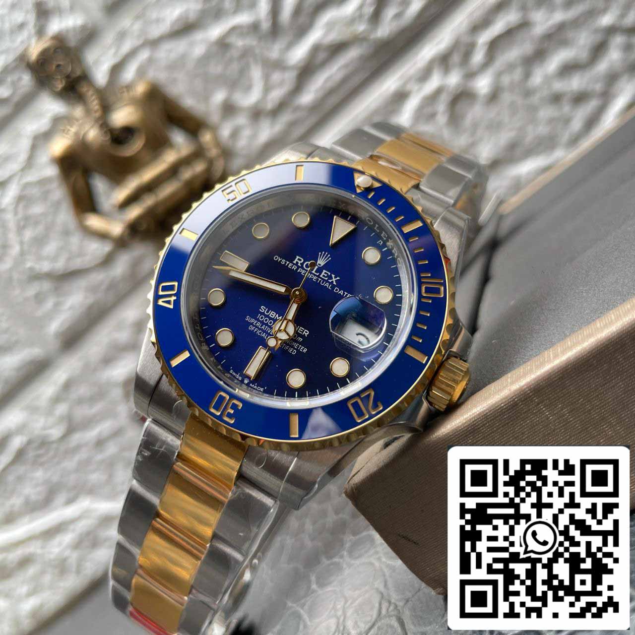 Rolex Submariner 116613LB-97203 40mm 3135 movimento VS Fabbrica quadrante blu