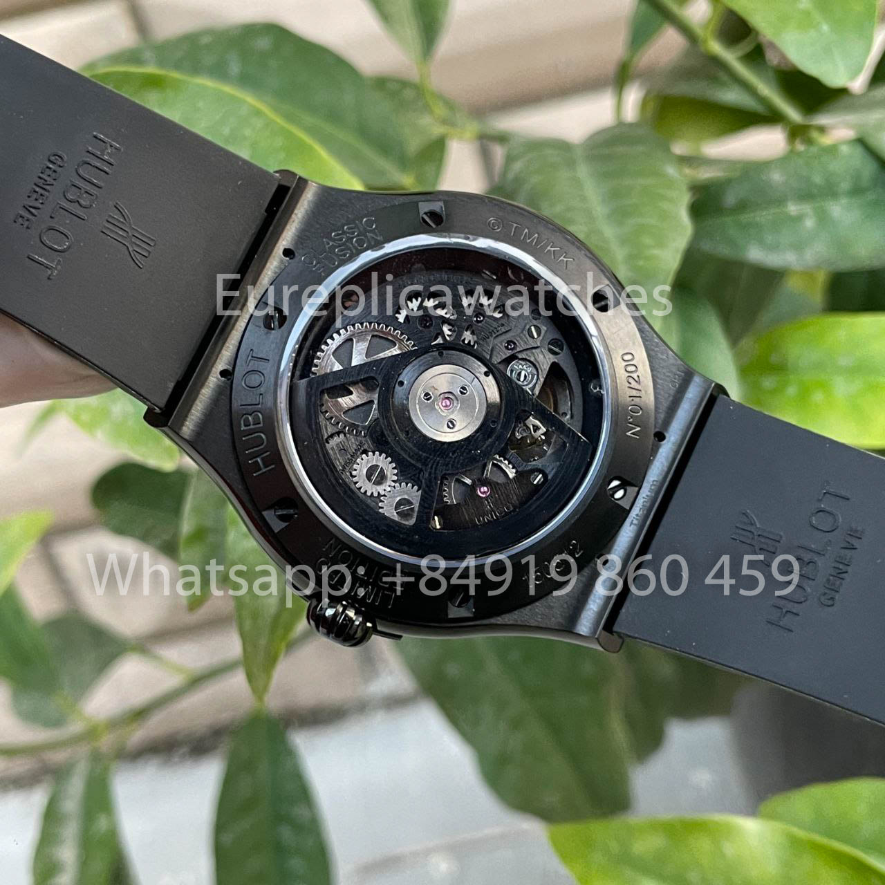 Hublot Classic Fusion Takashi Murakami 507.CX.9000.RX.TAK21 1:1 Best Edition Sunflower Black Dial