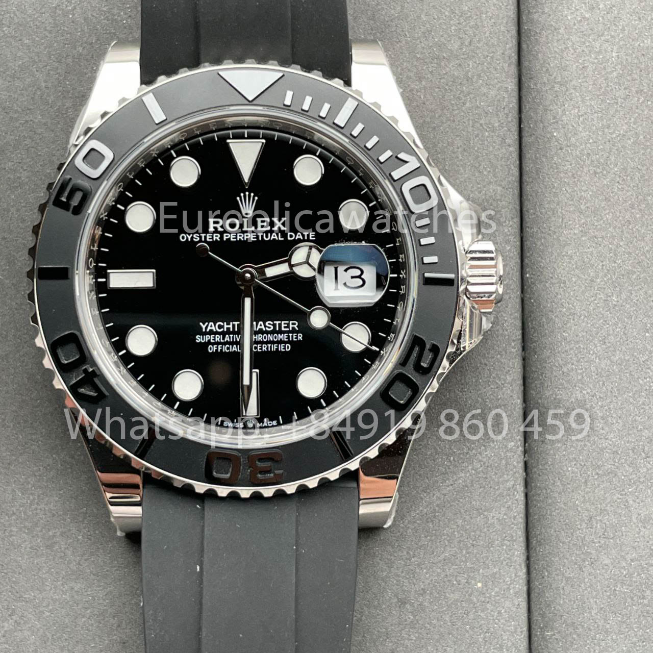 Rolex Yacht-Master 42 quadrante nero M226659-0003 1:1 edizione migliore AR Fabbrica Counterweight Versione