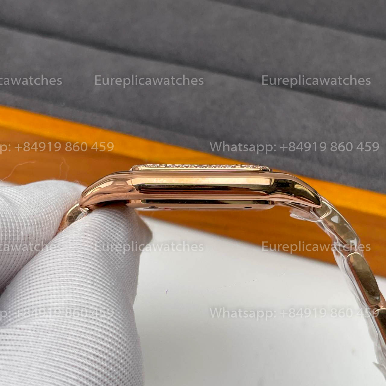 Panthere De Cartier WJPN0009 27MM 1:1 edizione migliore BV Fabbrica Rosa Oro