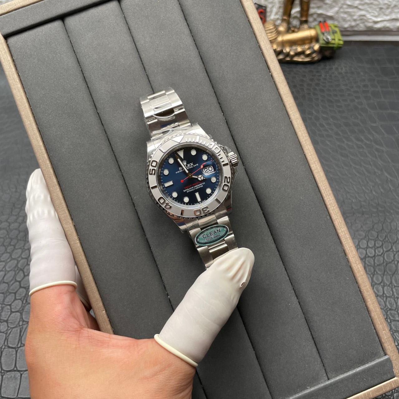 Rolex Yacht‑Master M126622-0002 1:1 edizione migliore Clean Fabbrica quadrante blu newest Versione