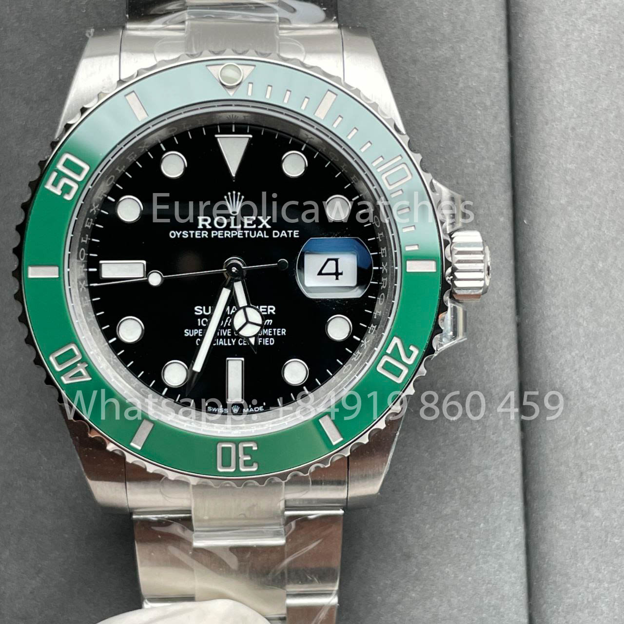 Rolex Submariner M126610LV-0002 Kermit 1:1 Best Clone VS Fabbrica quadrante nero newest 2025
