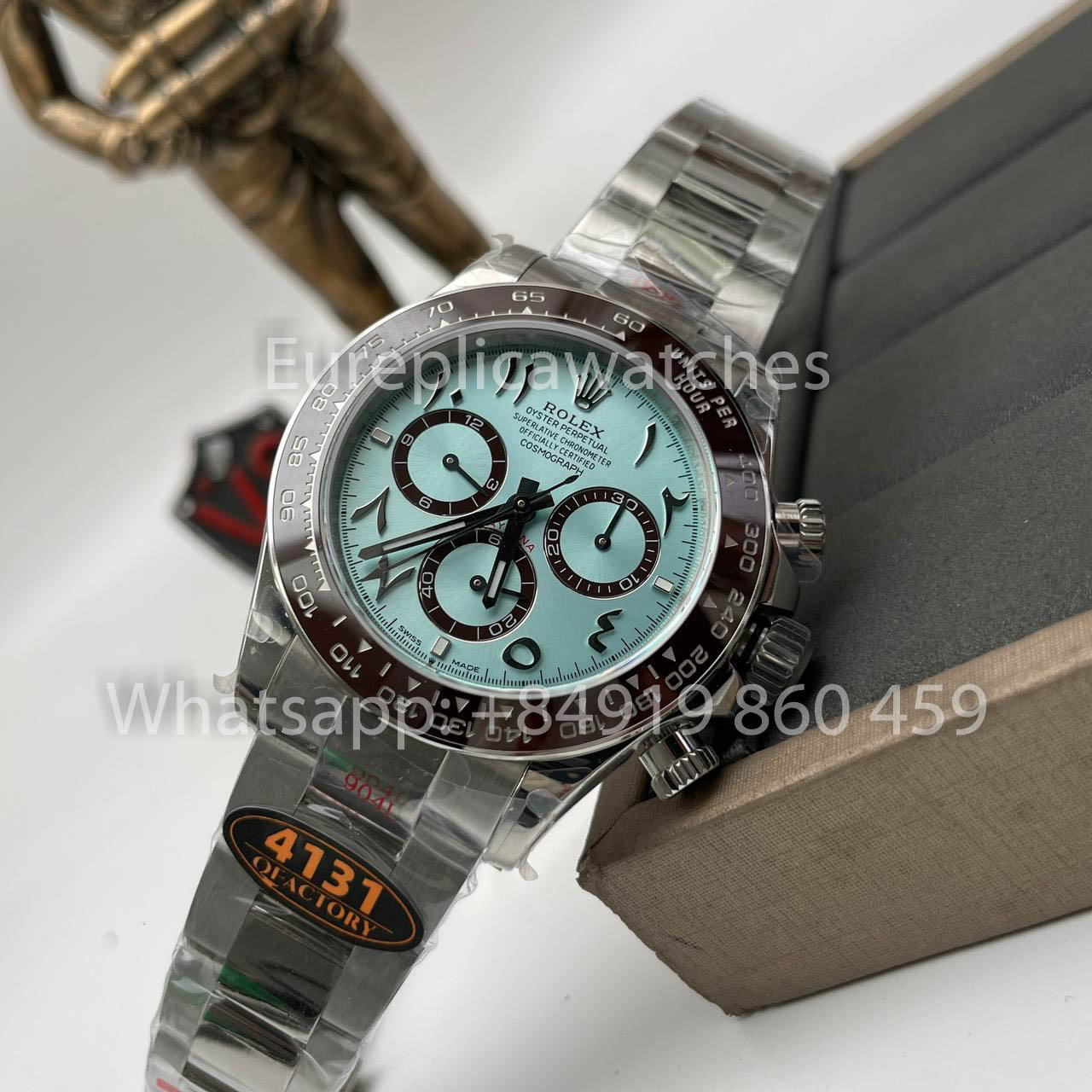 Rolex Cosmograph Daytona m126506 Arabic Numeral Ice Blue Dial 1:1 Best Clone QF Fabbrica