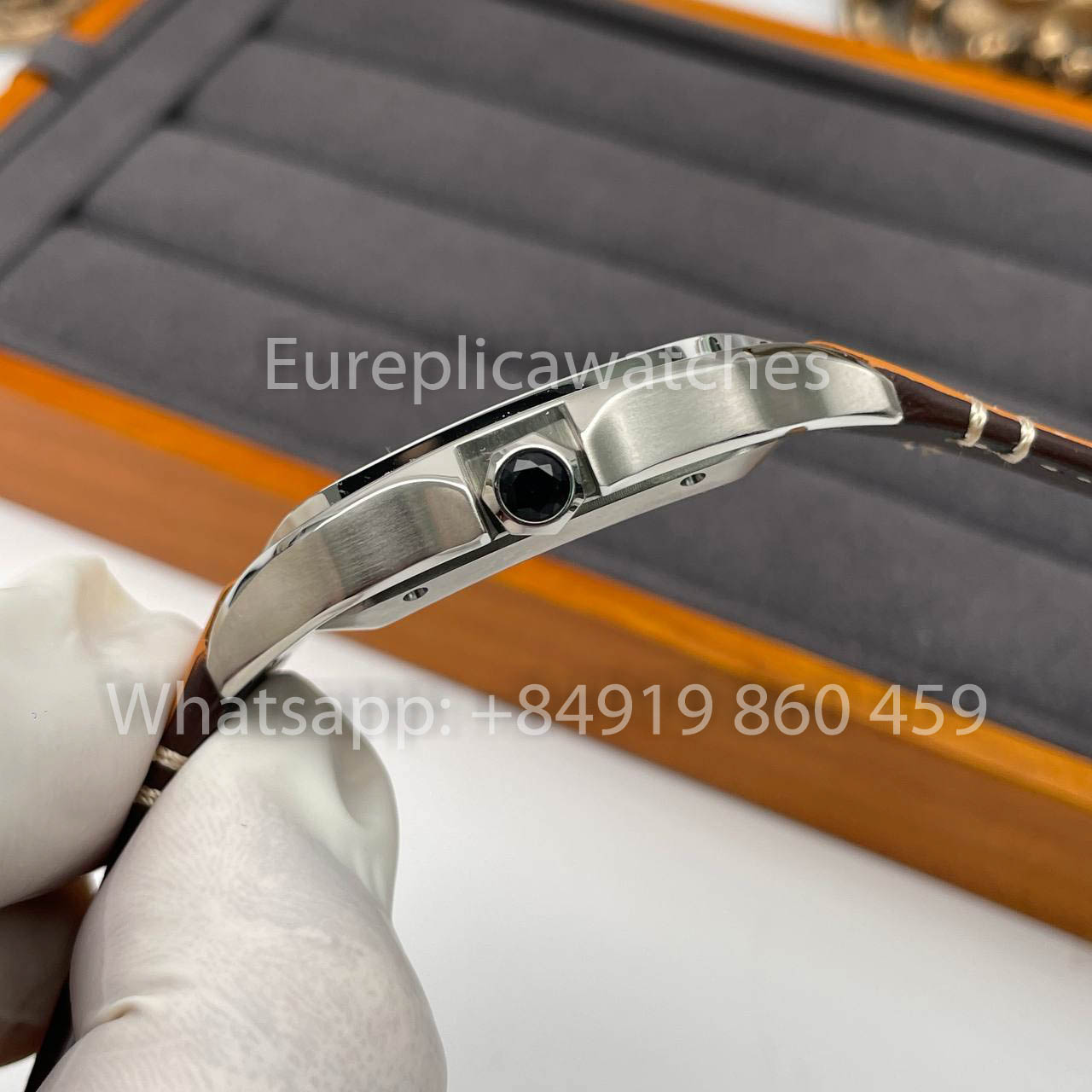 Cartier De Santos WSSA0009 KOR Fabbrica 1:1 Melhor Edição Suíça ETA9015