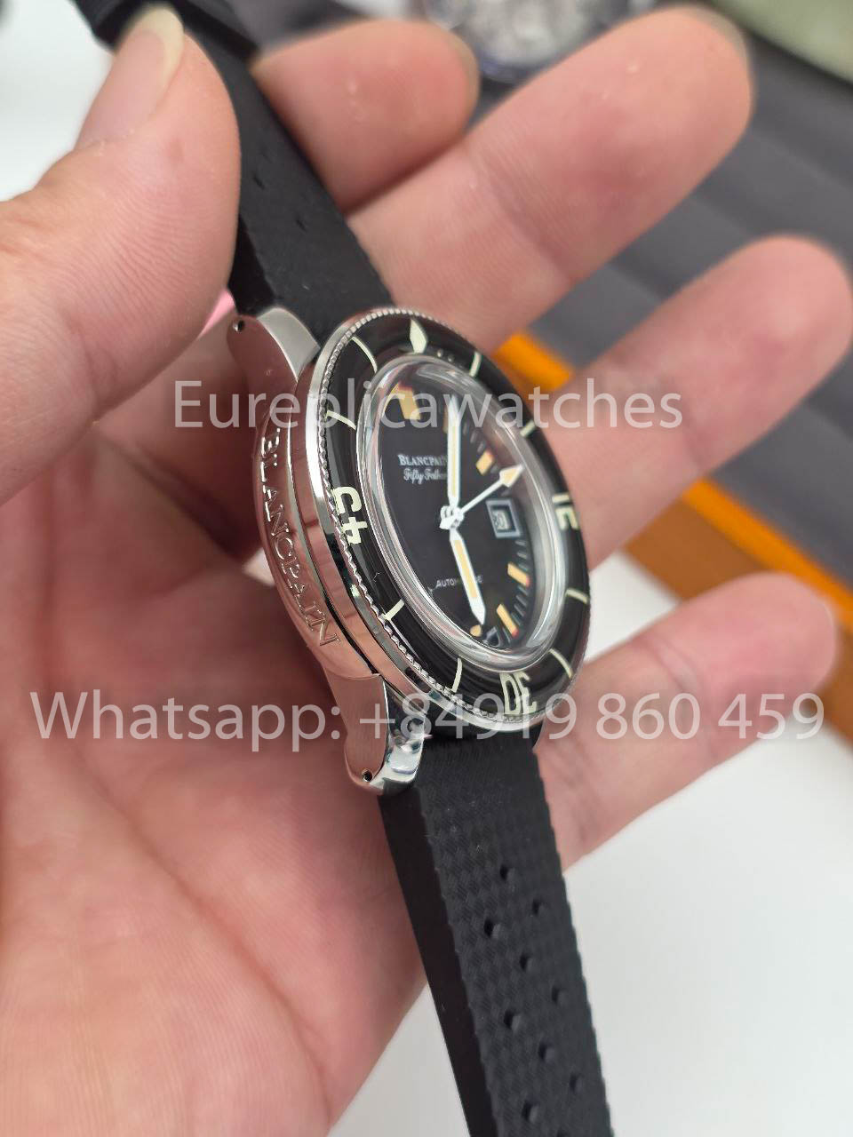 Blancpain Fifty Fathoms Barakuda 5008B 1130 B52A 1:1 Best Edition ZF Fabbrica Black Dial