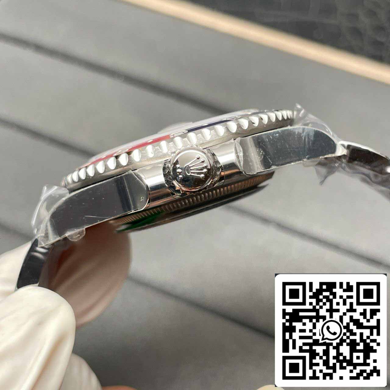 Rolex GMT Master II M126719blro-0002 1:1 edizione migliore C+ Fabbrica quadrante in meteorite