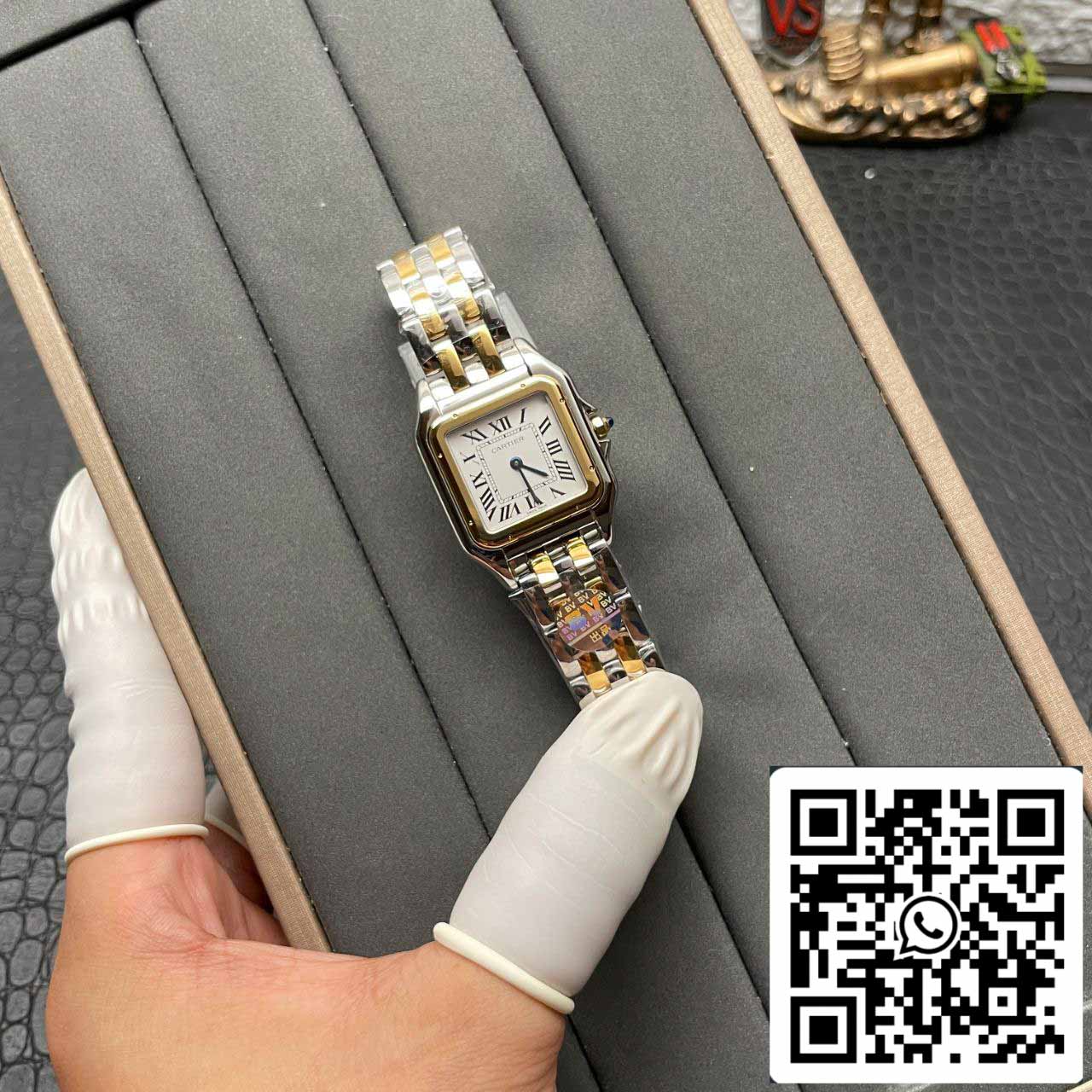 Panthere De Cartier W2PN0007 27MM 1:1 edizione migliore BV Fabbrica acciaio inossidabile