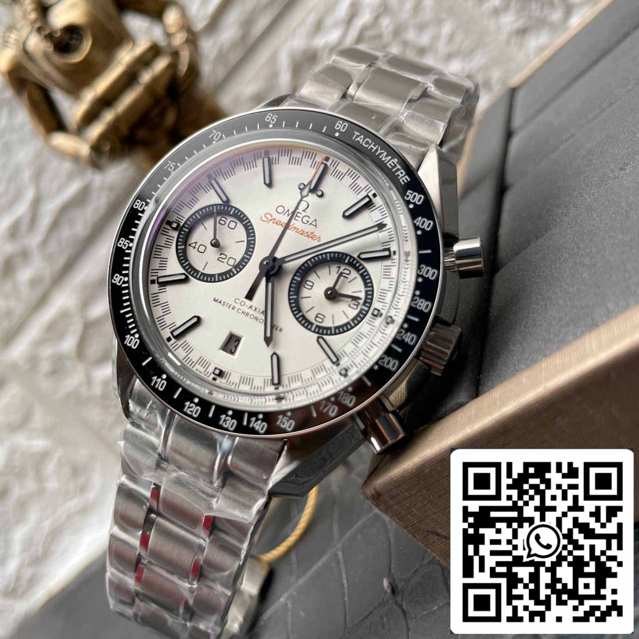 Omega Speedmaster Racing Chronograph 329.30.44.51.04.001 1:1 Best Edition OM Fabbrica Ceramic Bezel