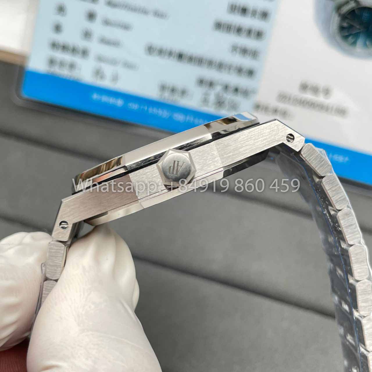 Audemars Piguet 15451ST.ZZ.1256ST.02 APS Fabbrica Custom Moissanite Stone 1:1 Best Clone
