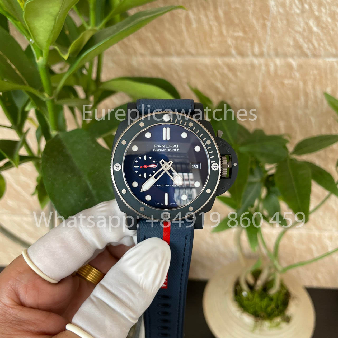 Panerai Submersible QuarantaQuattro Luna Rossa PAM01466 1:1 Best Clone VS Fabbrica