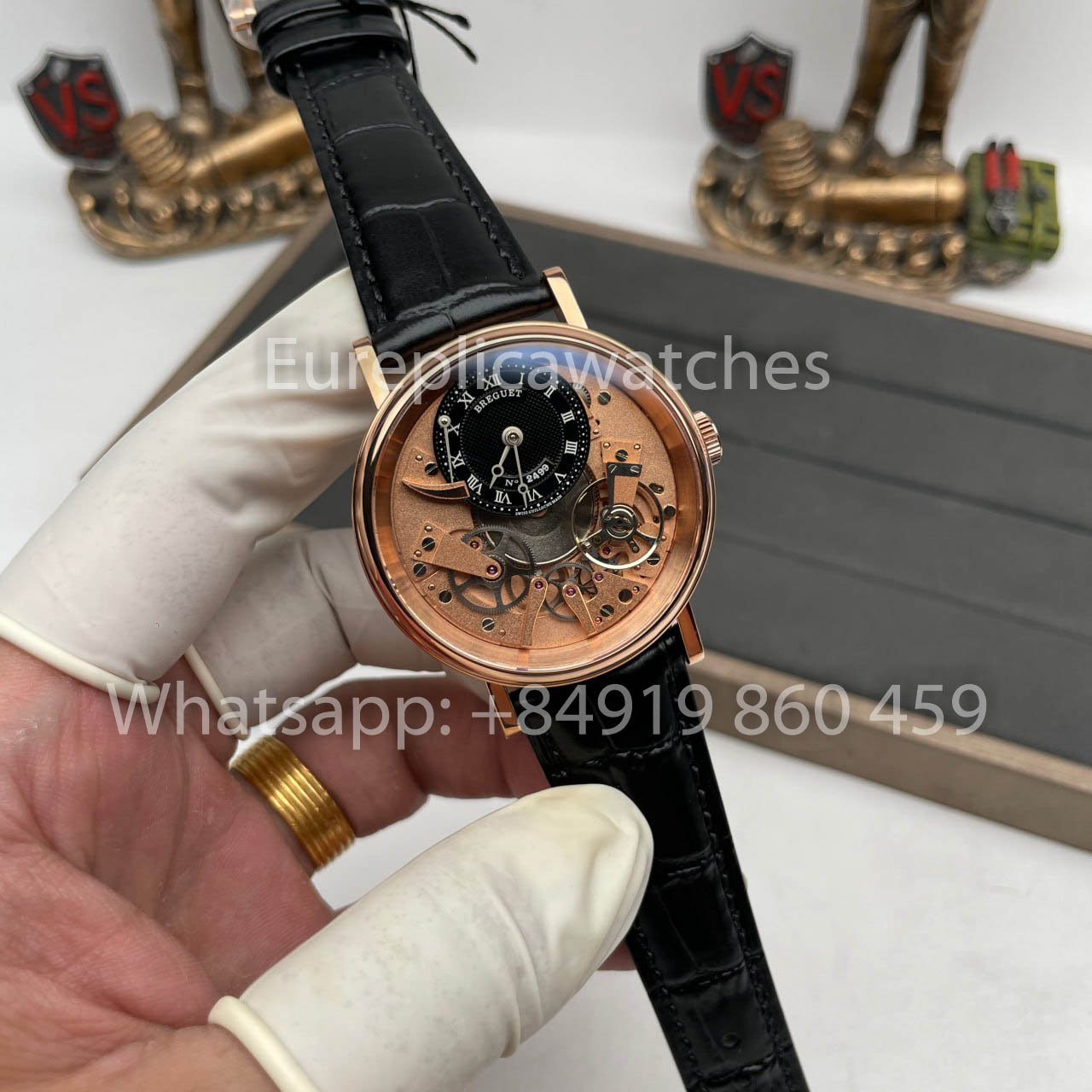 Breguet Tradition 7057BR/R9/9W6 1:1 Best Edition Rose Gold Dial