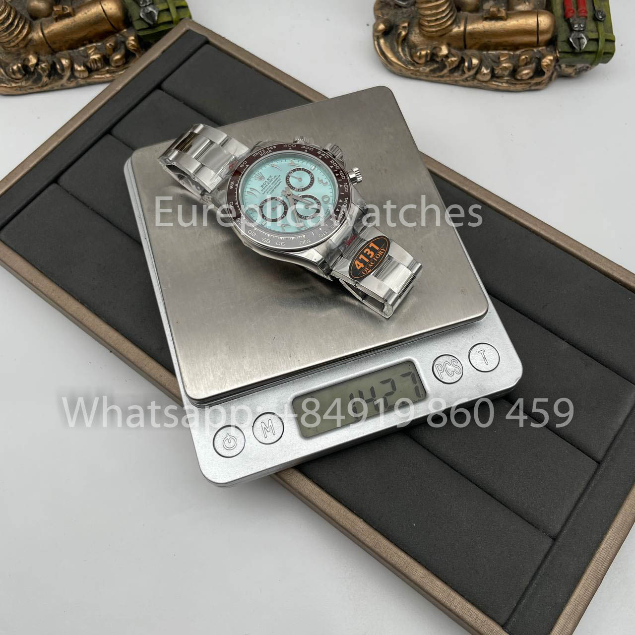 Rolex Cosmograph Daytona m126506 Arabic Numeral Ice Blue Dial 1:1 Best Clone QF Fabbrica